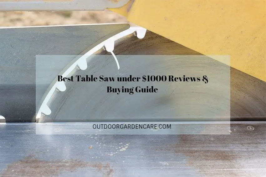 Best Table Saw under $1000 Reviews